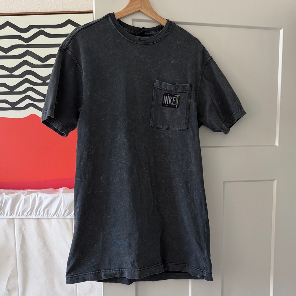 Nike acid wash woman shirt dress size xs